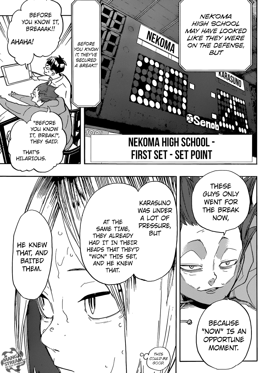 Haikyuu!!, Chapter 304 image 10